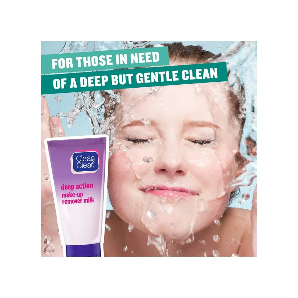 Clean & Clear Deep Cleansing Makeup Remover - 150 ml thumbnail 2