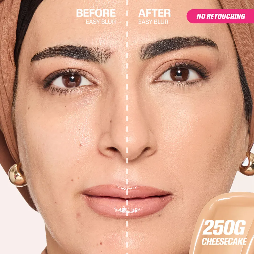 Huda Beauty Easy Blur Natural Airbrush Foundation - Cheesecake 250G thumbnail 3