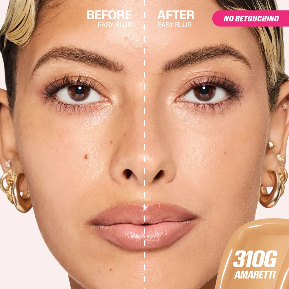 Huda Beauty Easy Blur Natural Airbrush Foundation - Amaretti 310G - 35 ml thumbnail 3