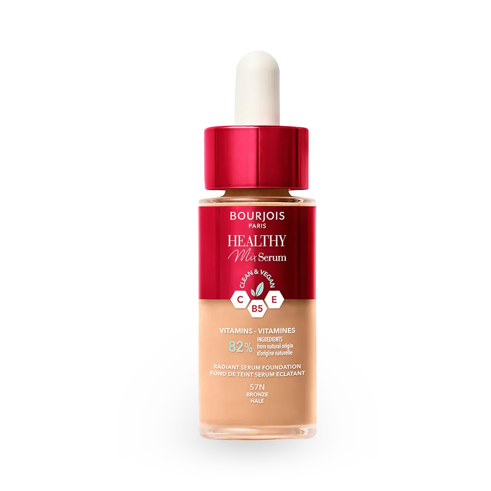 Bourjois Healthy Mix Clean Serum Foundation - 57 Bronze thumbnail 1