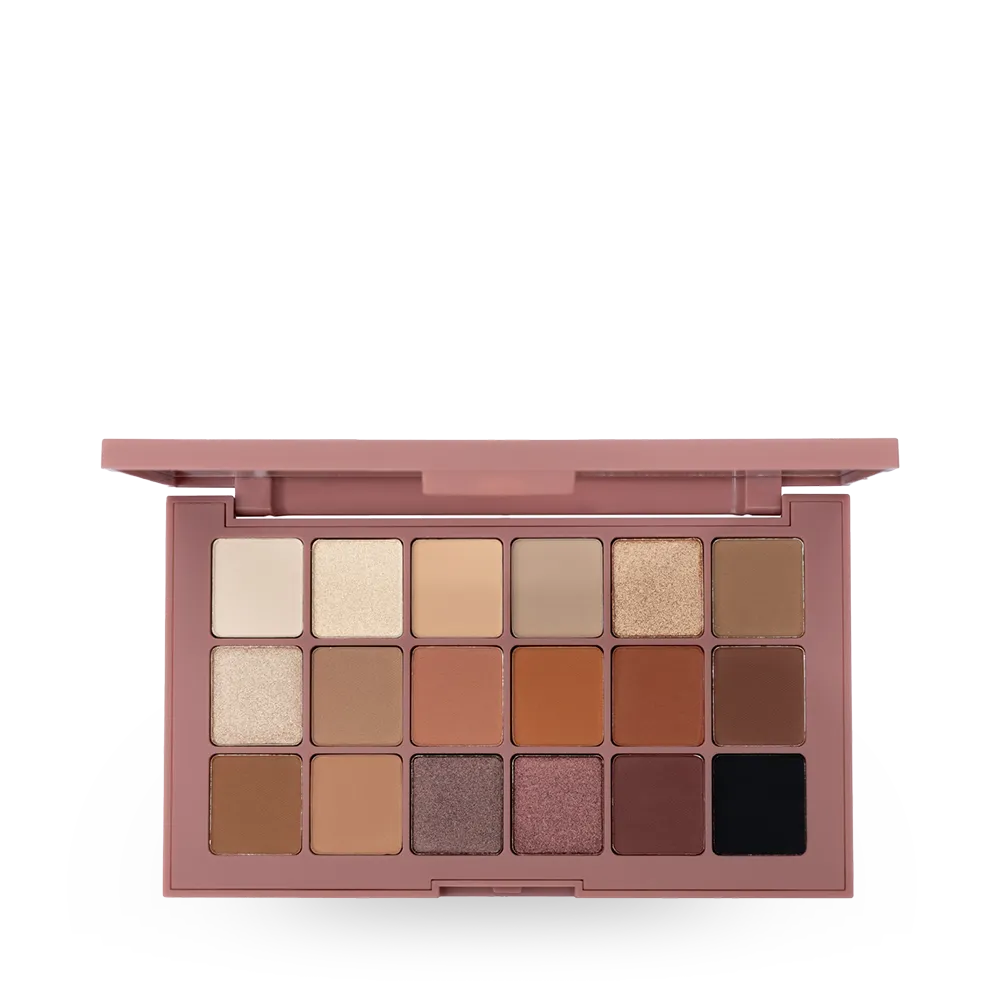 Bolver USA Eyeshadow Palette in 18 Shades - E11 Nude (19 g) thumbnail 1