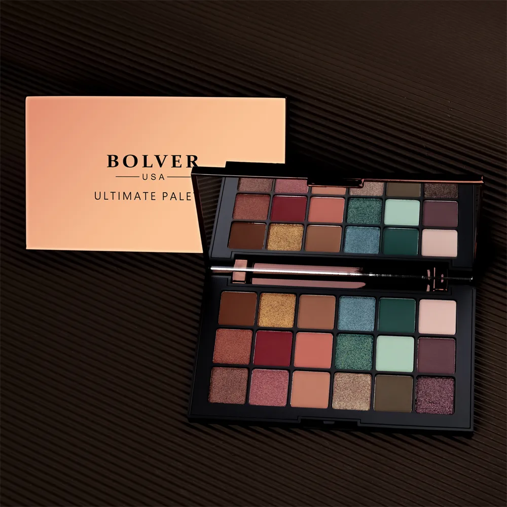 Bolver USA Eyeshadow Palette in 18 Shades - E07 (19 g) thumbnail 3