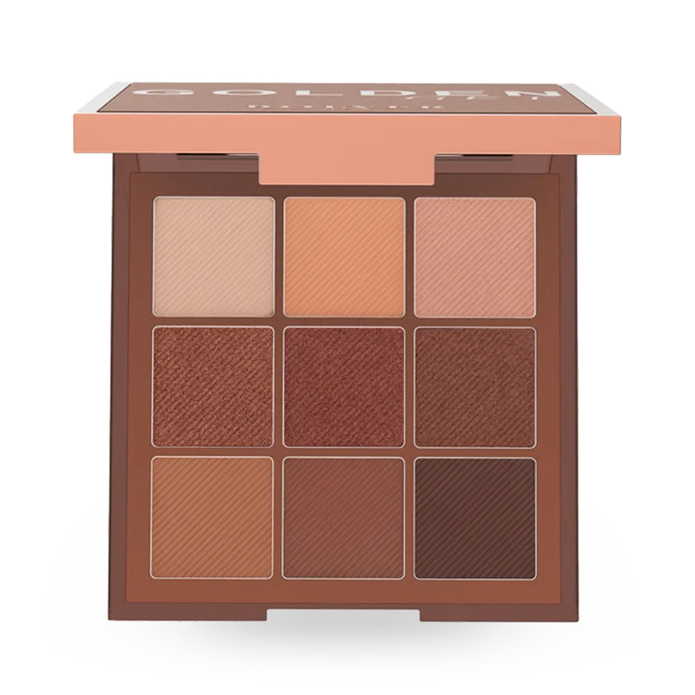 Bolver USA 9 Color Eyeshadow Palette - E09 Golden Get thumbnail 1