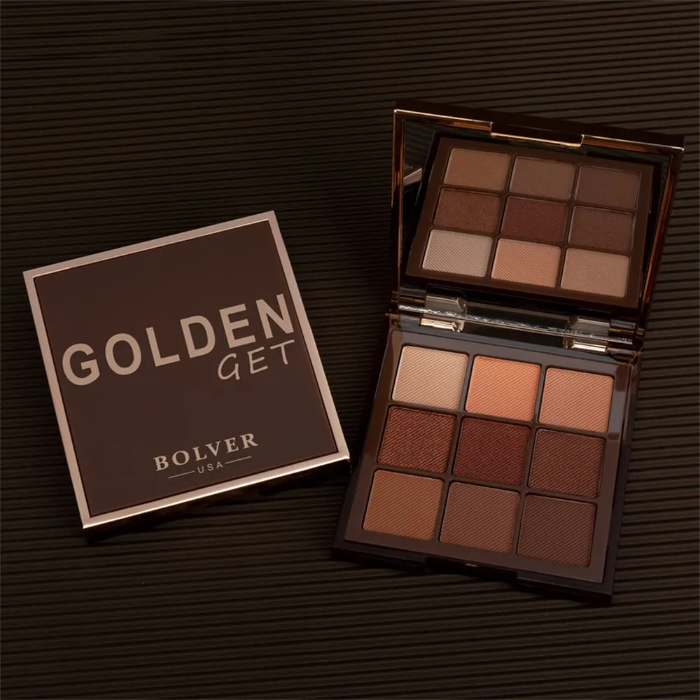 Bolver USA 9 Color Eyeshadow Palette - E09 Golden Get thumbnail 3
