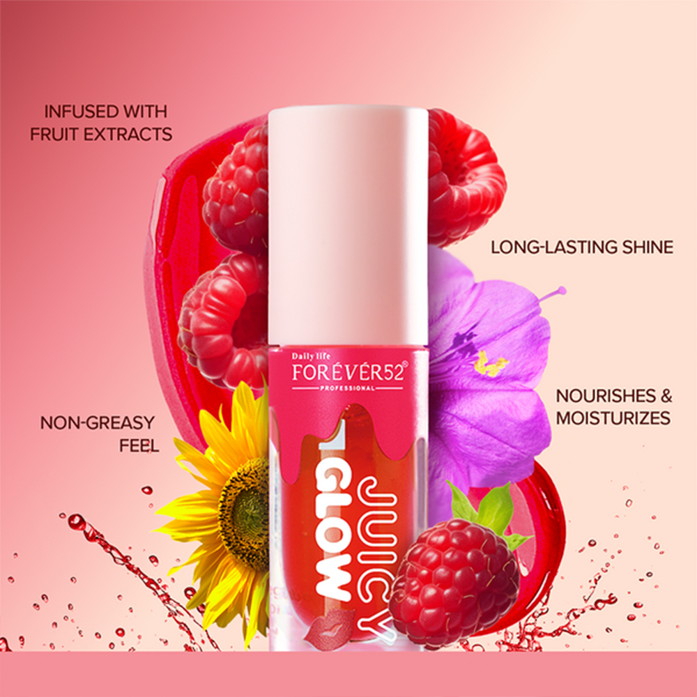 Daily Life Forever52 Juicy Glow Lip Oil - JGL004 Raspberry thumbnail 2
