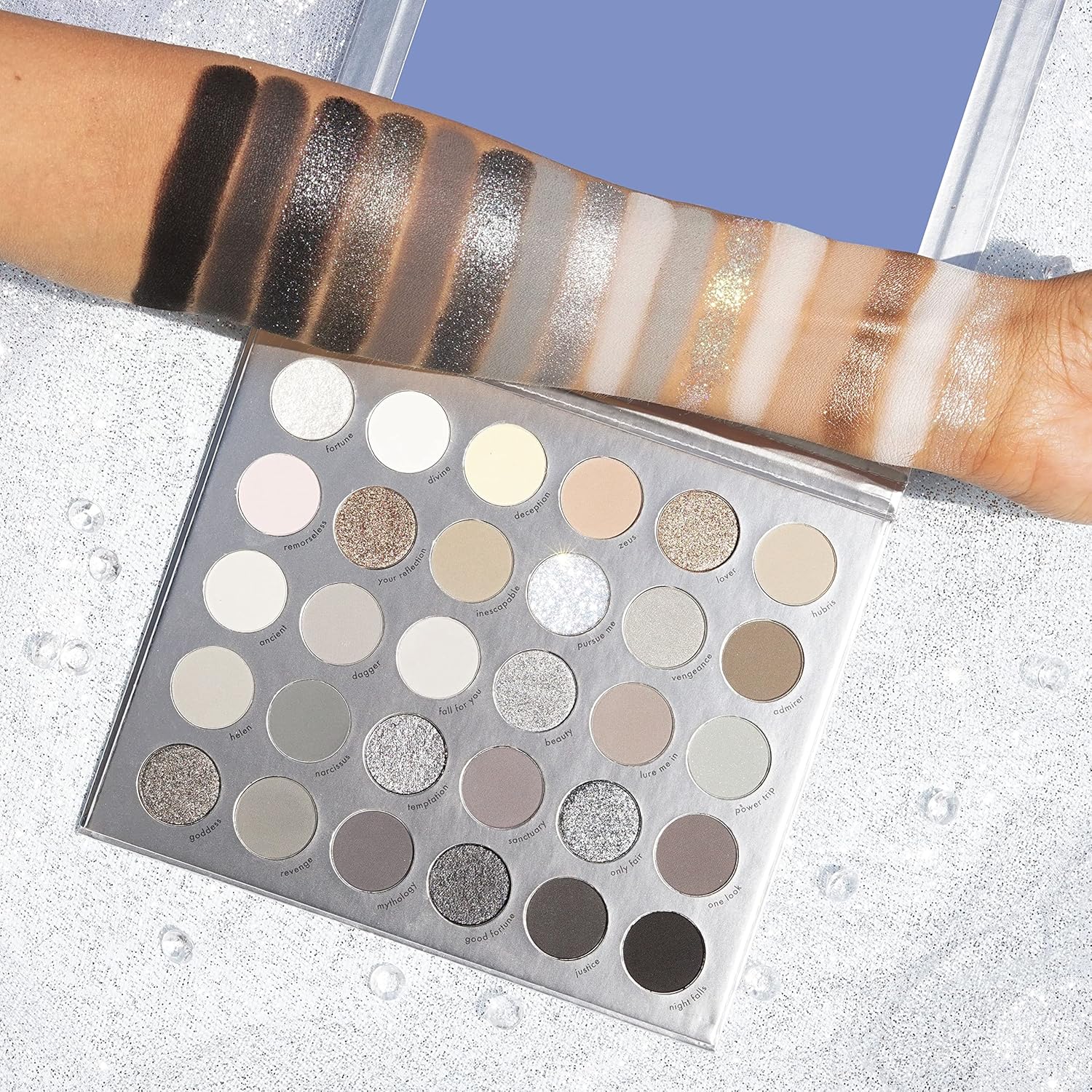 Kara Beauty Goddess Name Eyeshadow Palette PRO15 Multicolor thumbnail 4