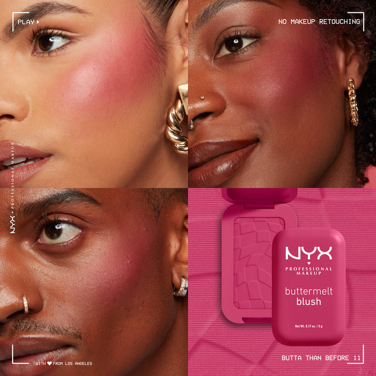 NYX Professional Makeup Buttermelt Blush - 11 Butta Than Before thumbnail 3