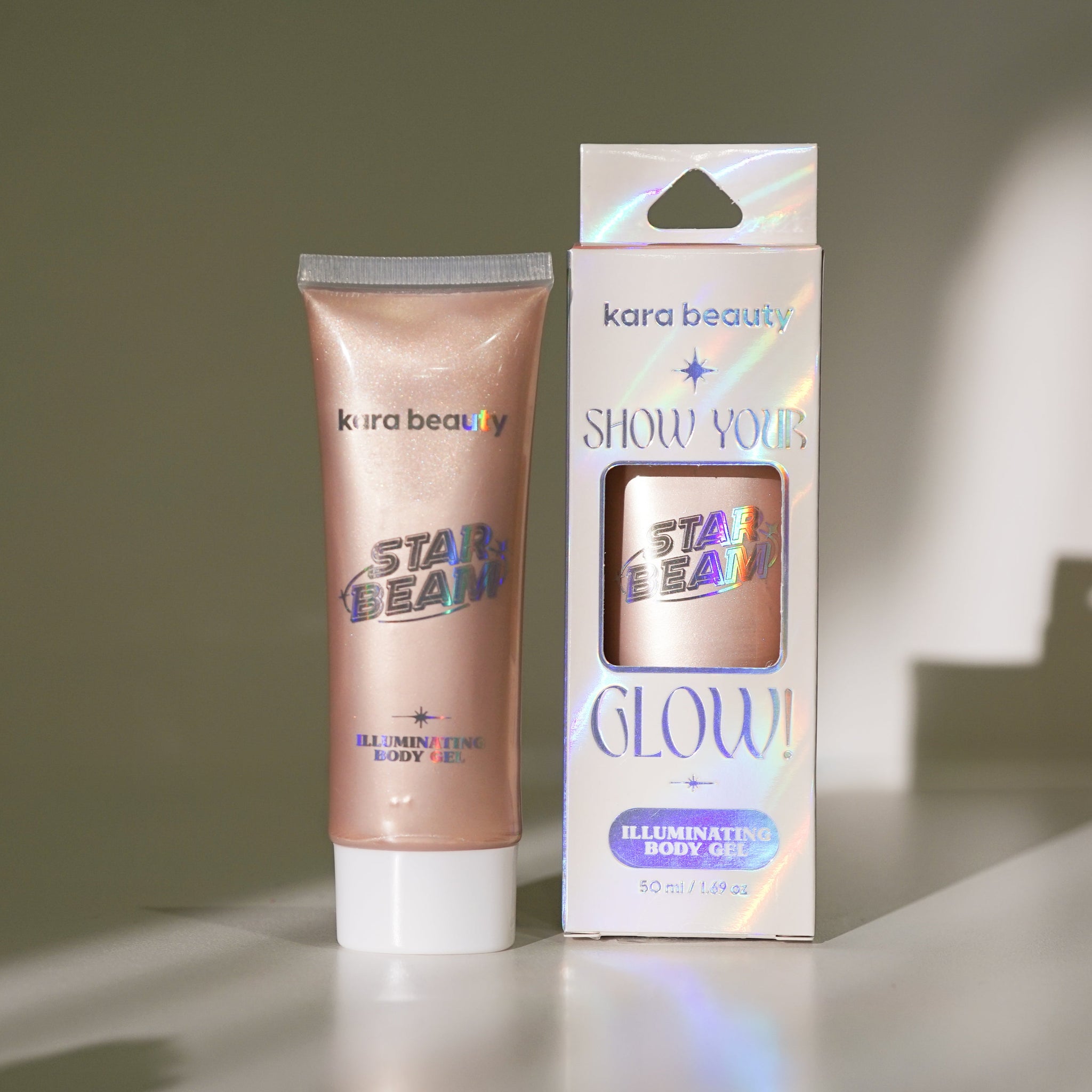 Kara Beauty Starbeam Illuminating Body Gel - Moonbeam thumbnail 4