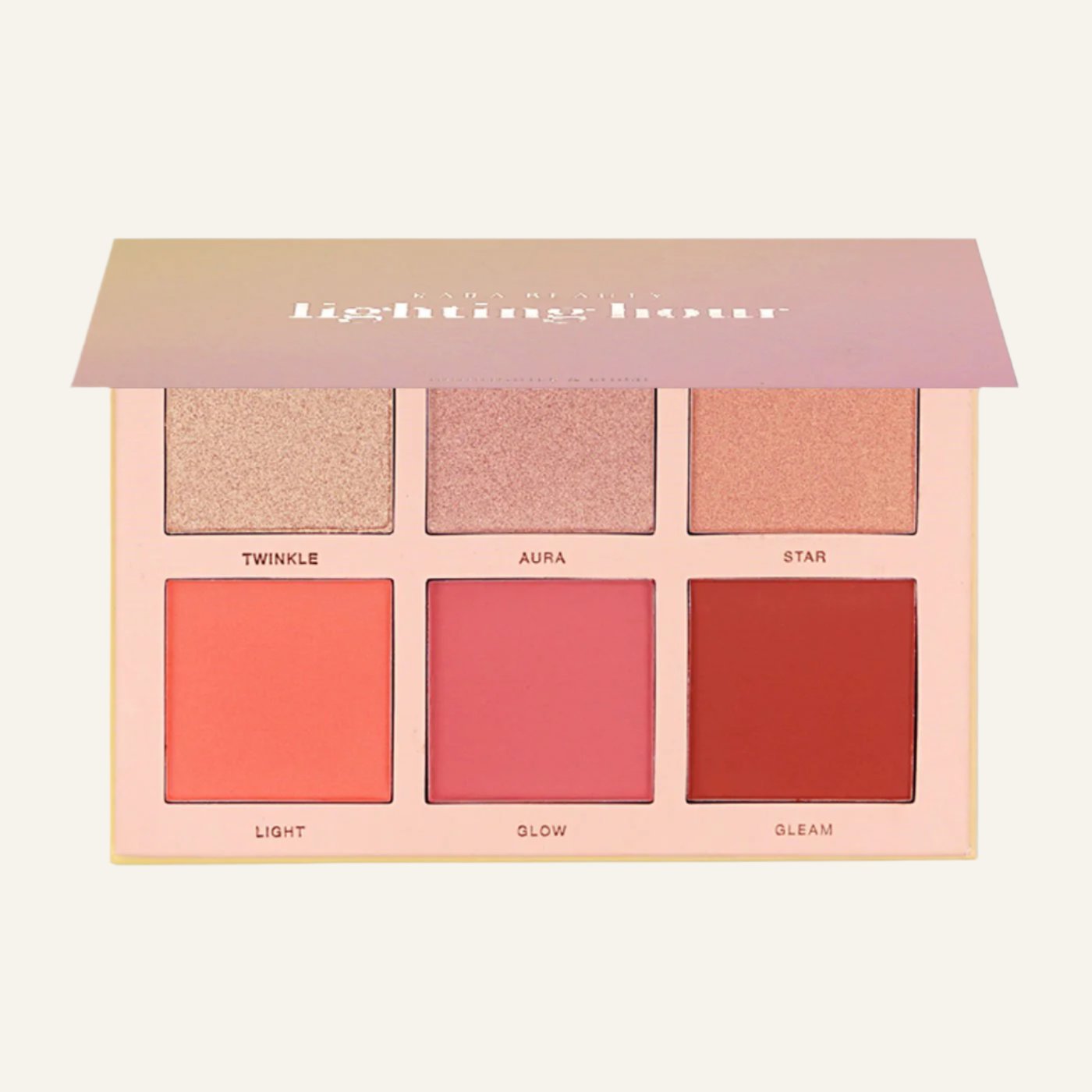 Kara Beauty Lighting Hour Blush & Highlight Palette thumbnail 1