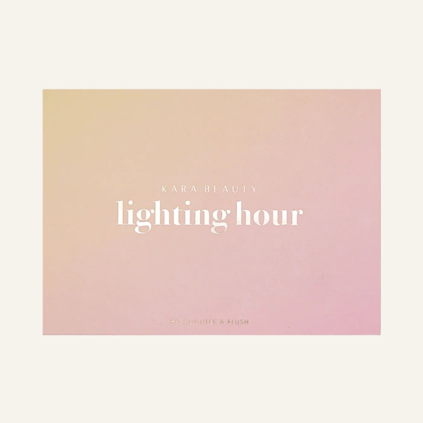 Kara Beauty Lighting Hour Blush & Highlight Palette thumbnail 4