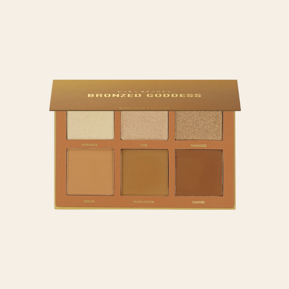 Kara Beauty Bronzed Goddess Bronzer & Highlight Palette - 22.8 g thumbnail 1