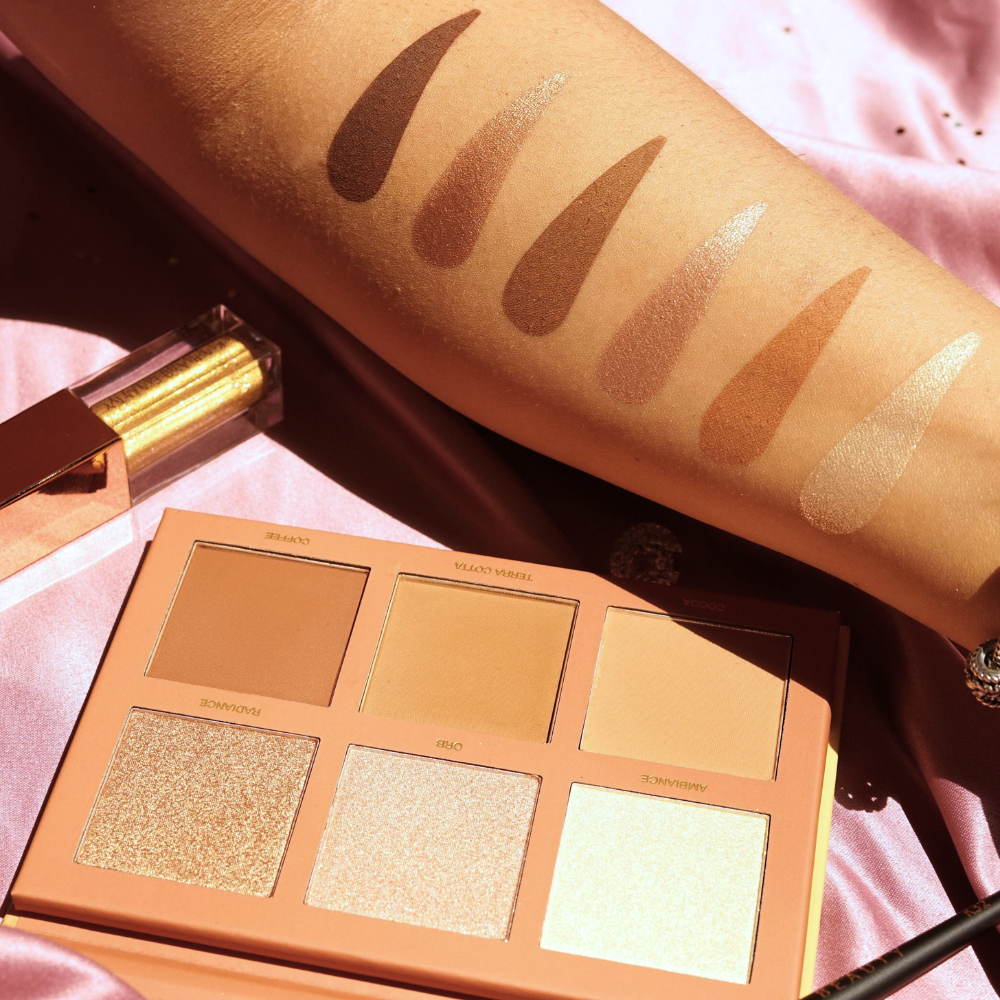 Kara Beauty Bronzed Goddess Bronzer & Highlight Palette - 22.8 g thumbnail 2