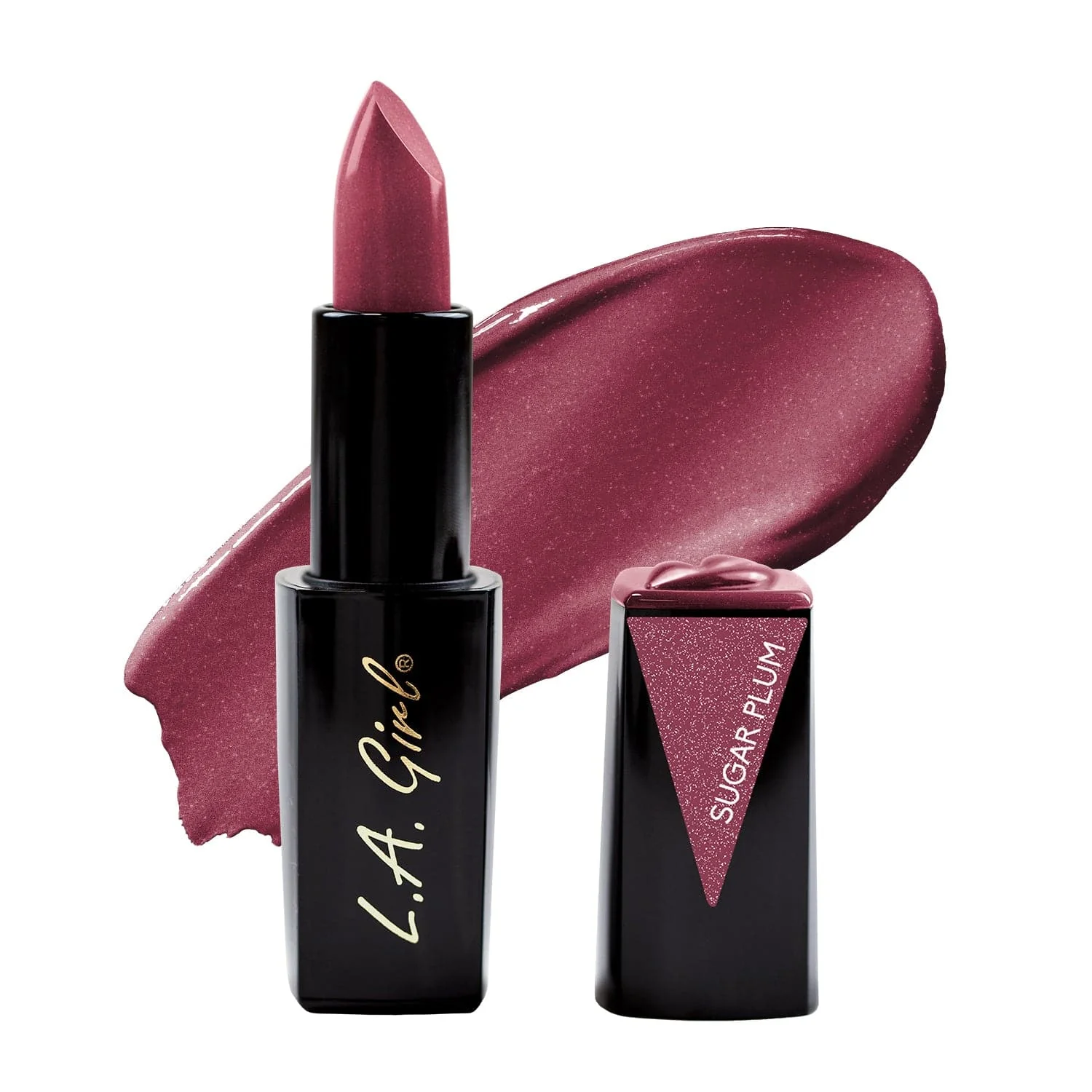 L.A.Girl Lip Attraction Lipstick - GLC598 Sugar Plum thumbnail 1