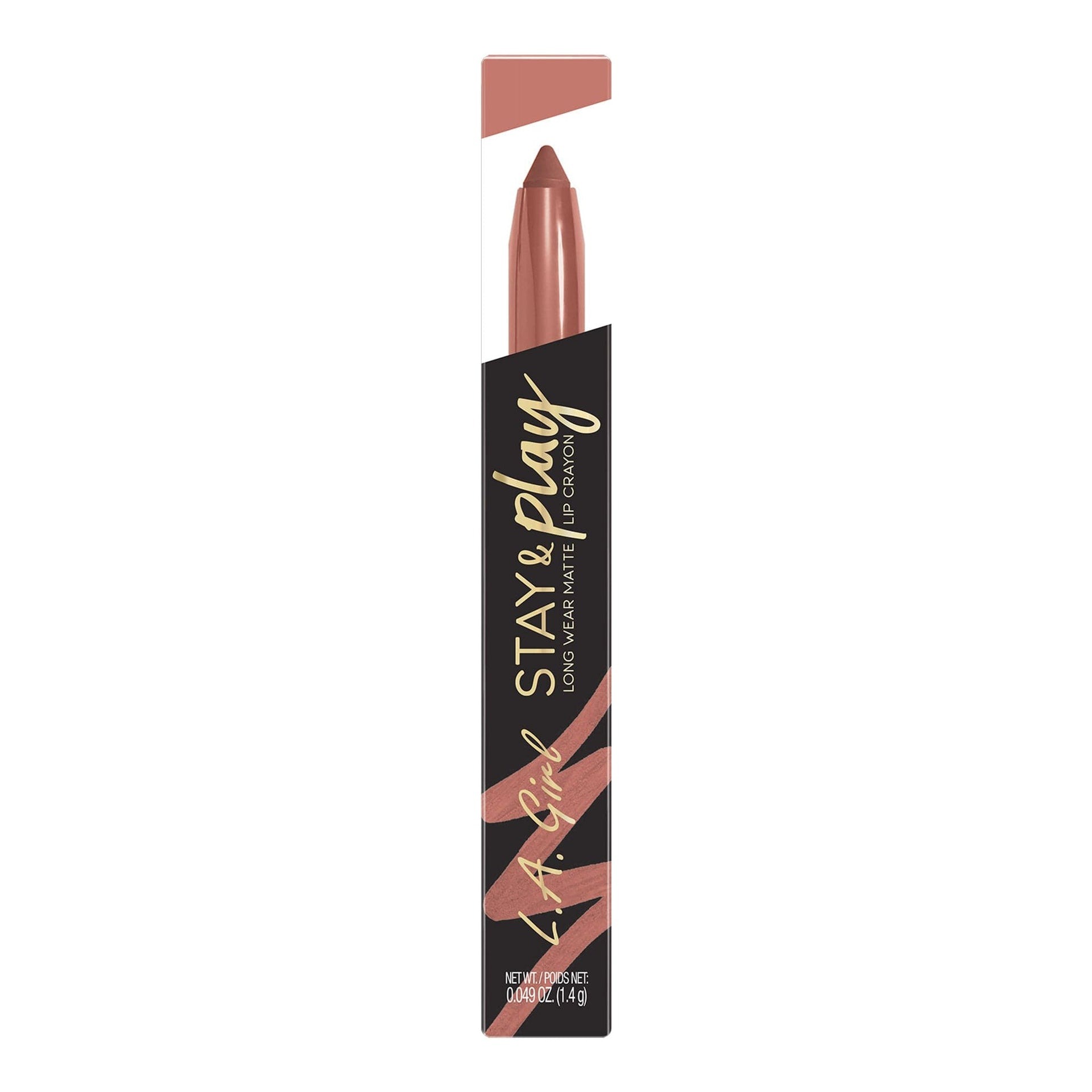 L.A.Girl Stay & Play Lip Crayon - GLC731 Seriously thumbnail 4