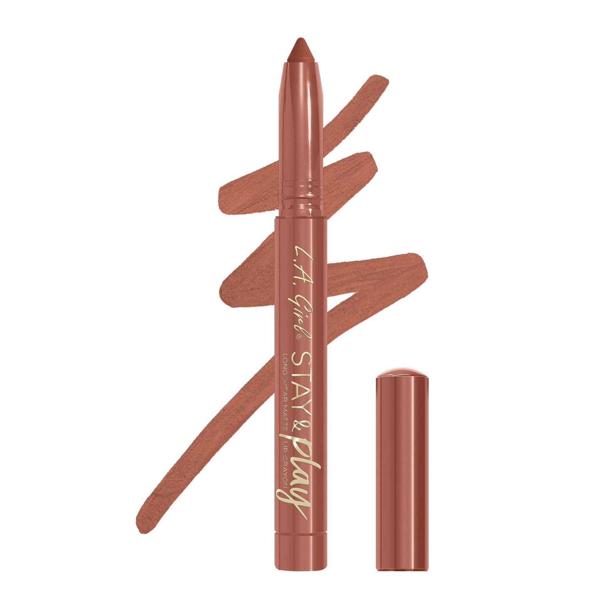 L.A.Girl Stay & Play Lip Crayon - GLC732 For Keeps thumbnail 3