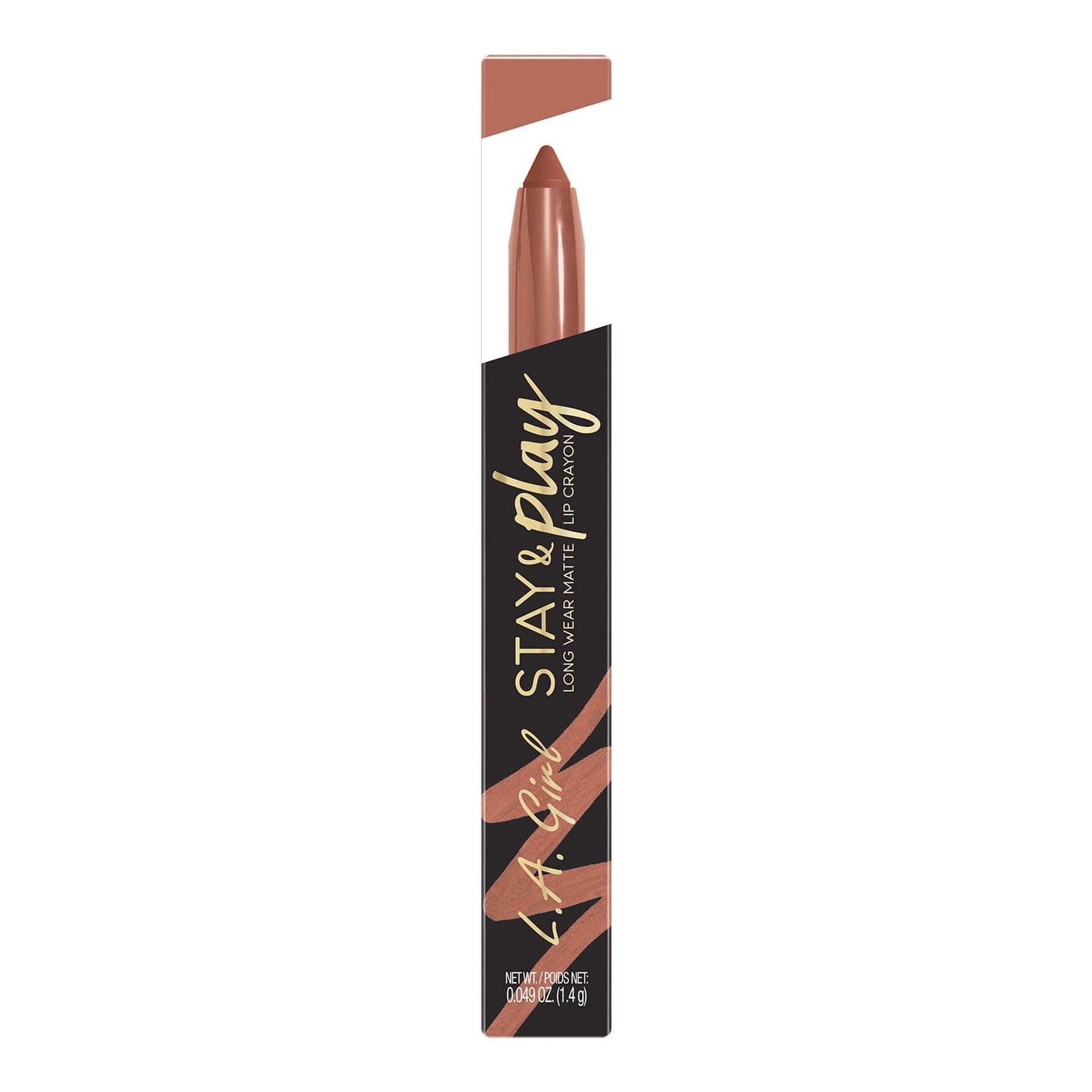 L.A.Girl Stay & Play Lip Crayon - GLC732 For Keeps thumbnail 4