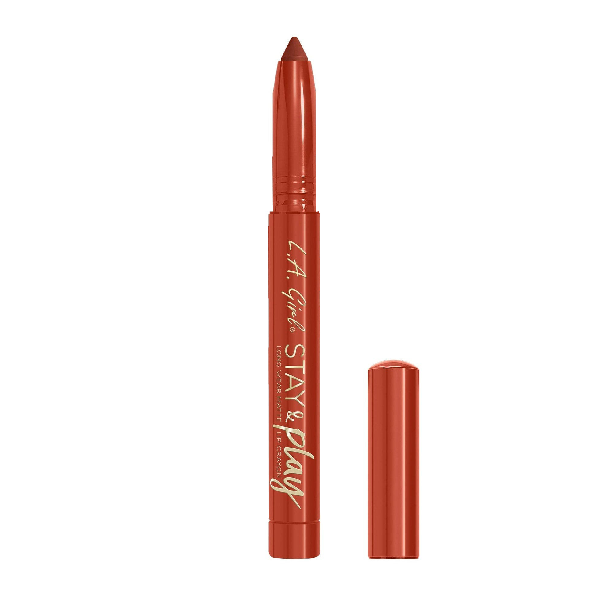 L.A.Girl Stay & Play Lip Crayon - GLC733 All the Feelz thumbnail 1
