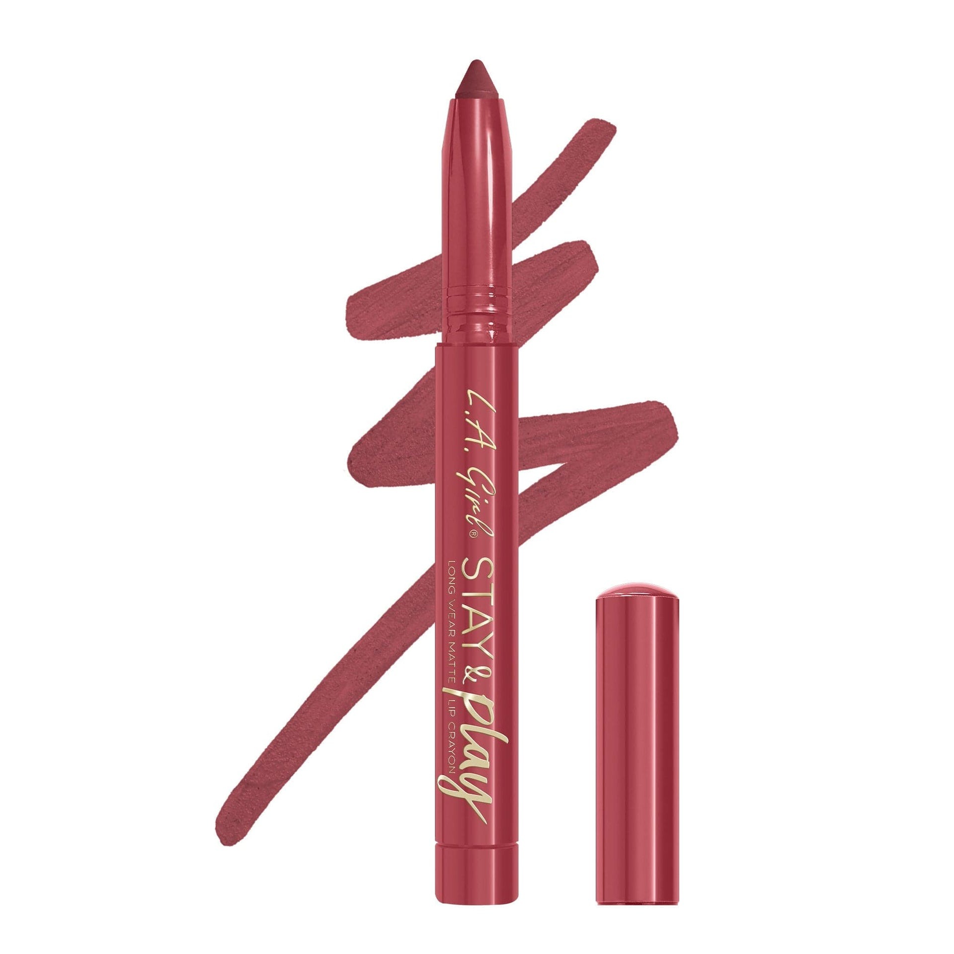 L.A.Girl Stay & Play Lip Crayon - GLC735 Promises thumbnail 3