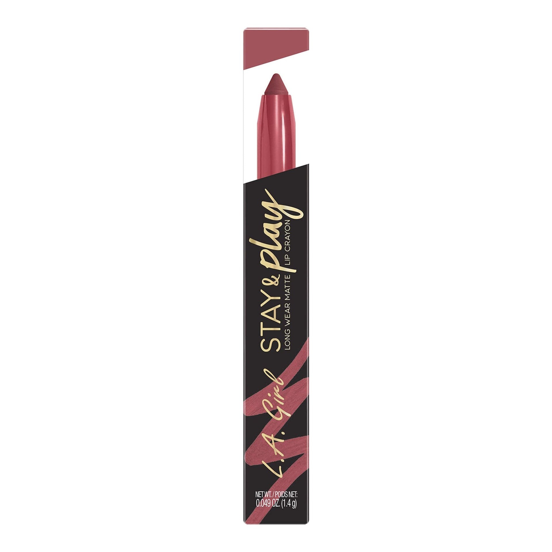 L.A.Girl Stay & Play Lip Crayon - GLC735 Promises thumbnail 4