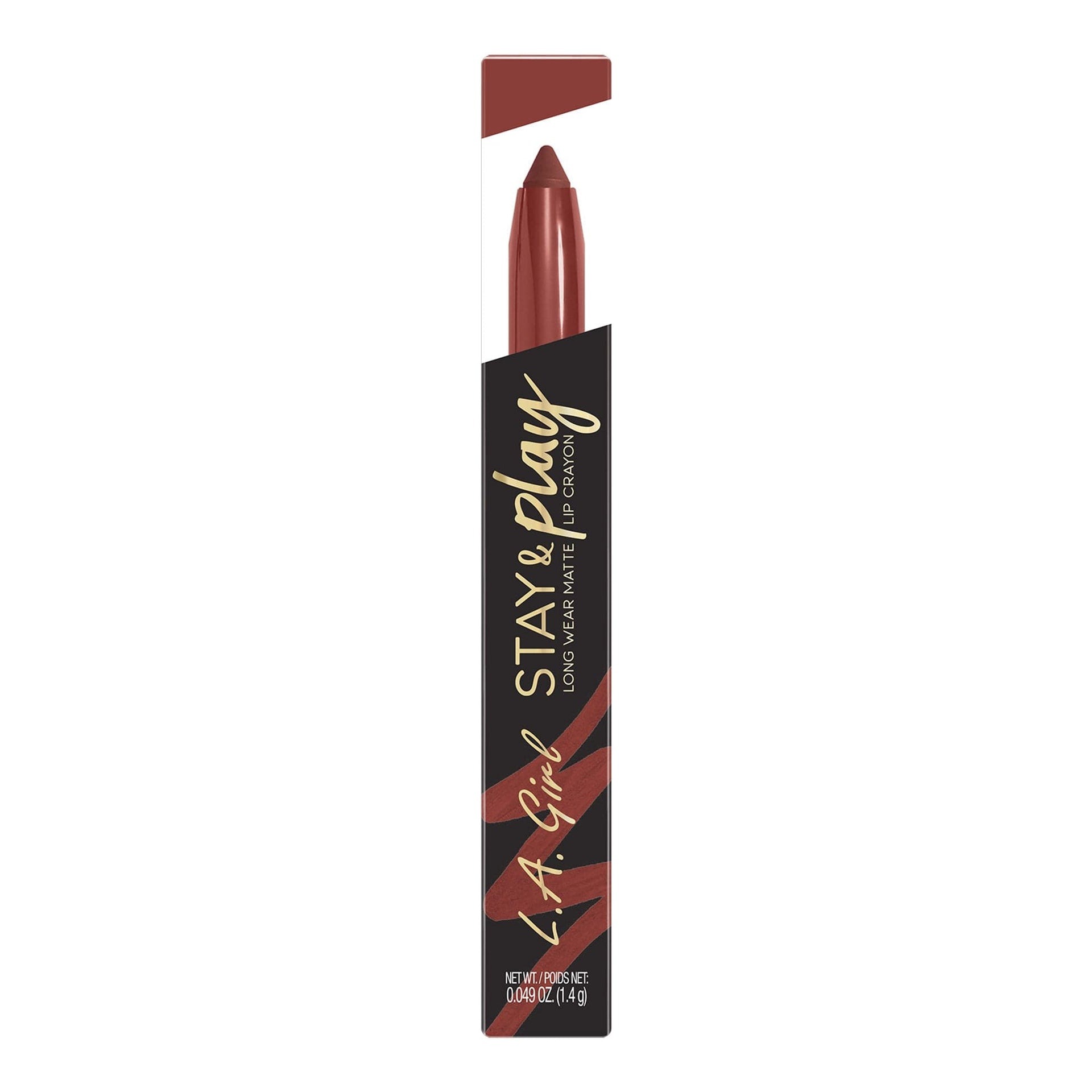 L.A.Girl Stay & Play Lip Crayon - GLC736 Here for it thumbnail 4