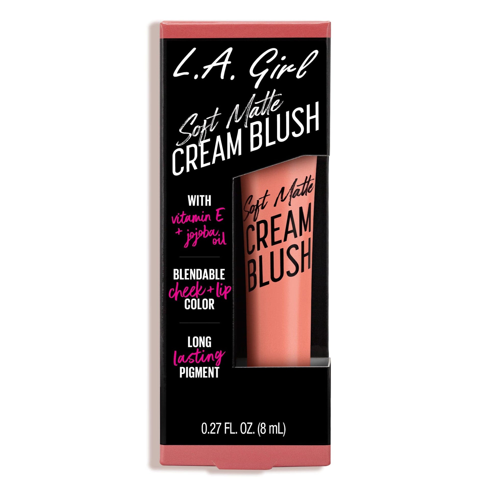 L.A.Girl Soft Matte Cream Blush - GBL441 Rosebud thumbnail 2