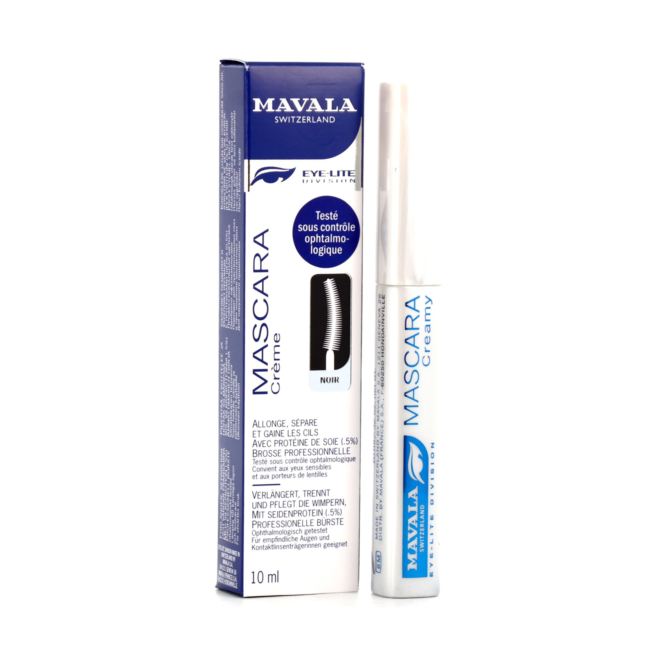 Mavala Eye-Lite Division Creamy Mascara - Black thumbnail 1