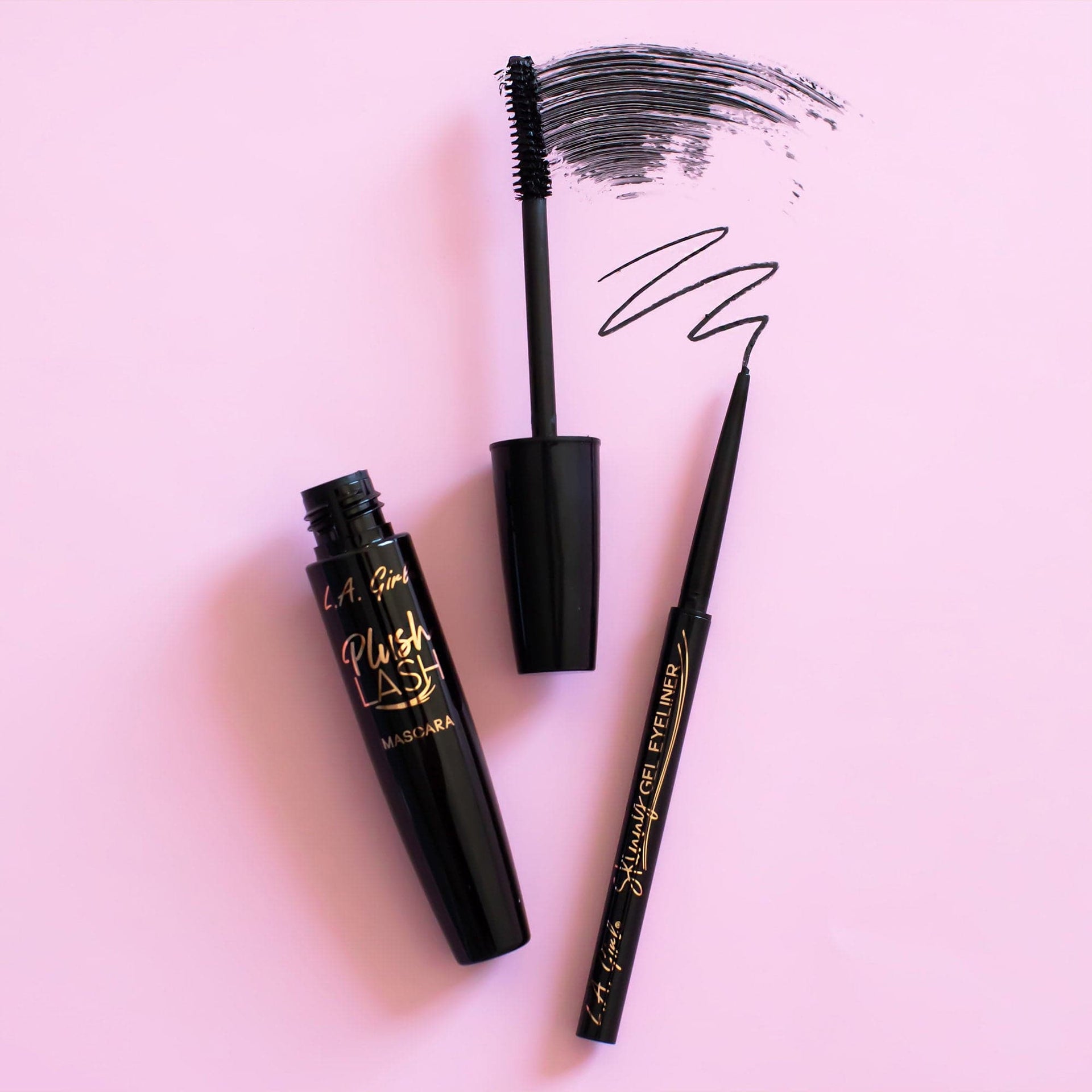L.A.Girl Plush Lash Mascara - GMS660 Blackest Black thumbnail 4