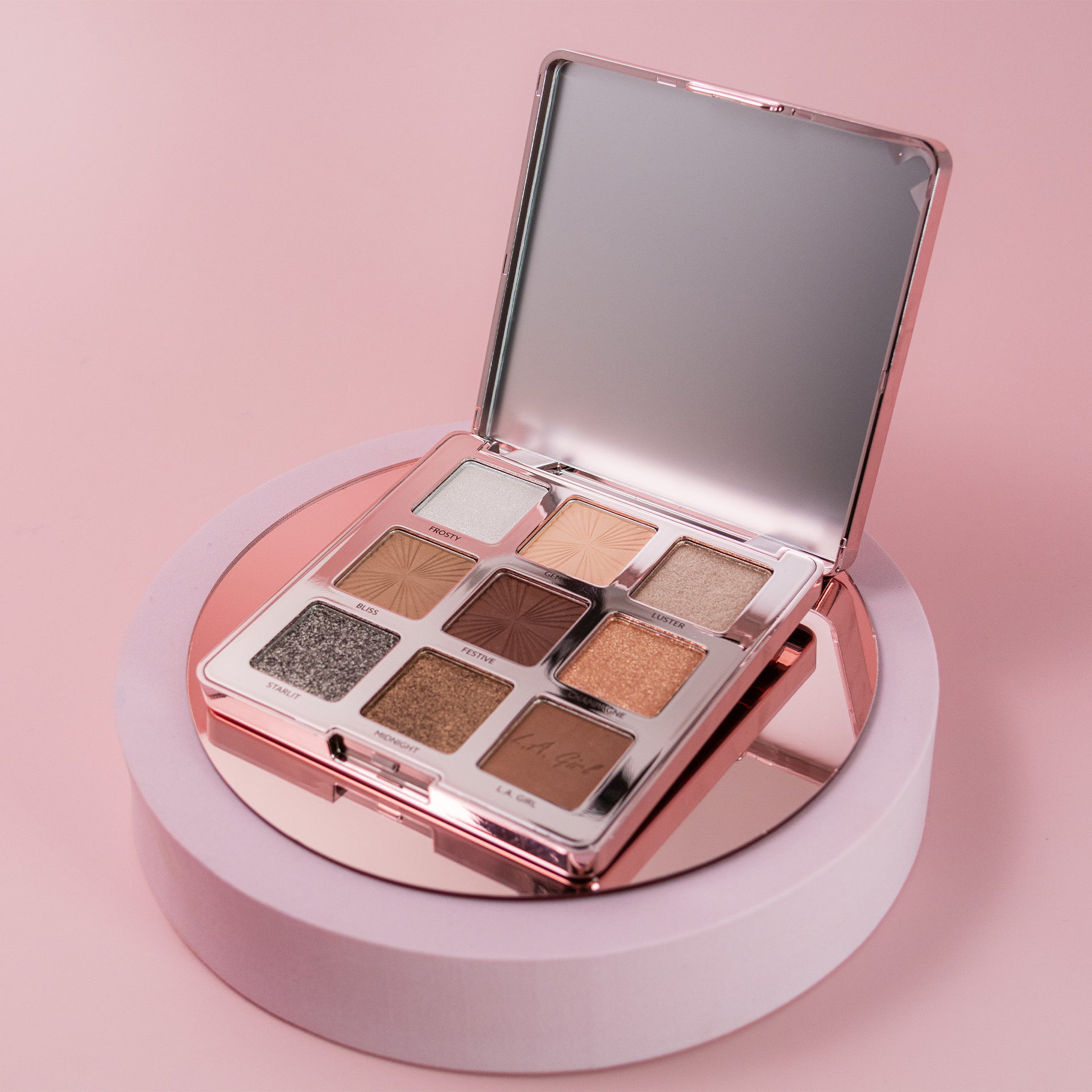 L.A.Girl 9 Color Eyeshadow Palette - G43385 Radiate thumbnail 4