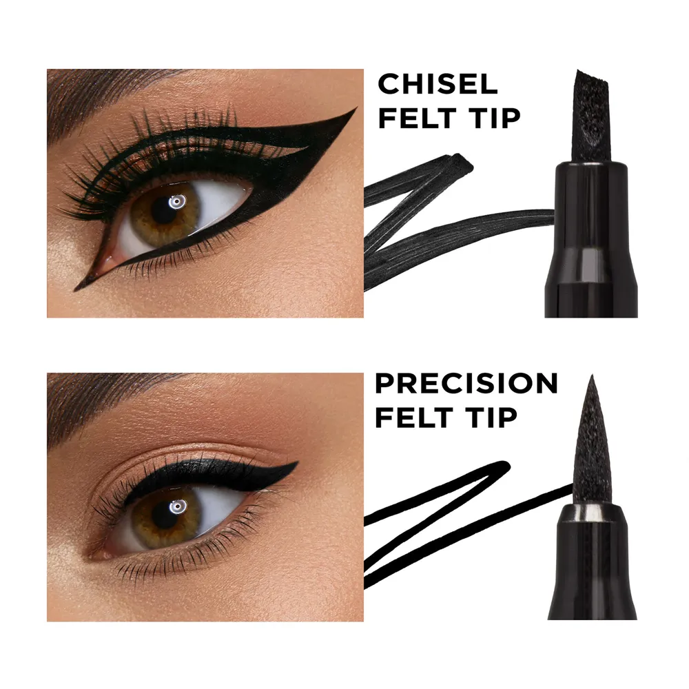 L.A.Girl Line + Wing It Dual Ended Liquid Eyeliner - 1.18 ml thumbnail 3