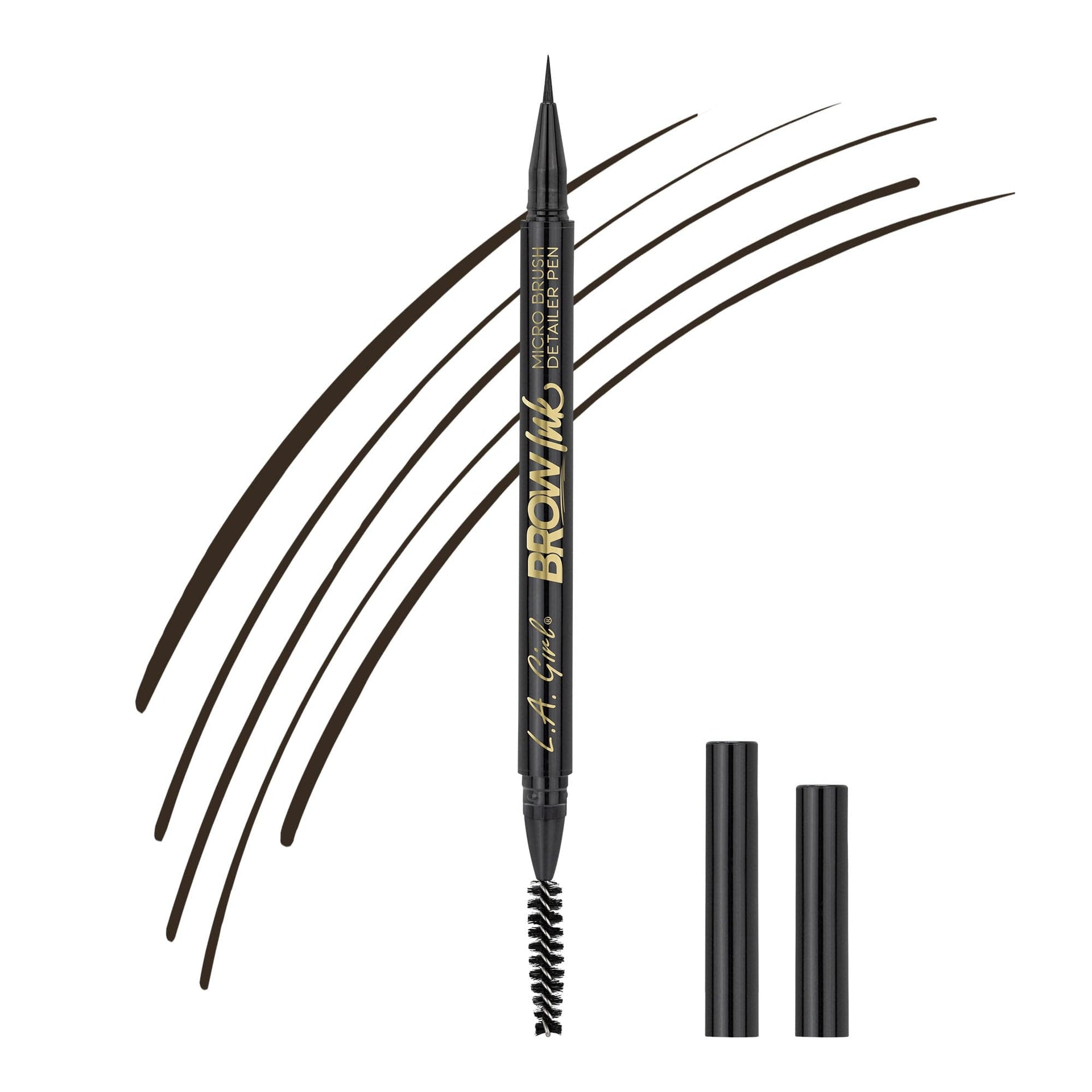 L.A.Girl Brow Ink Micro Brush Detailer Pen - GBP346 Dark Brown thumbnail 1