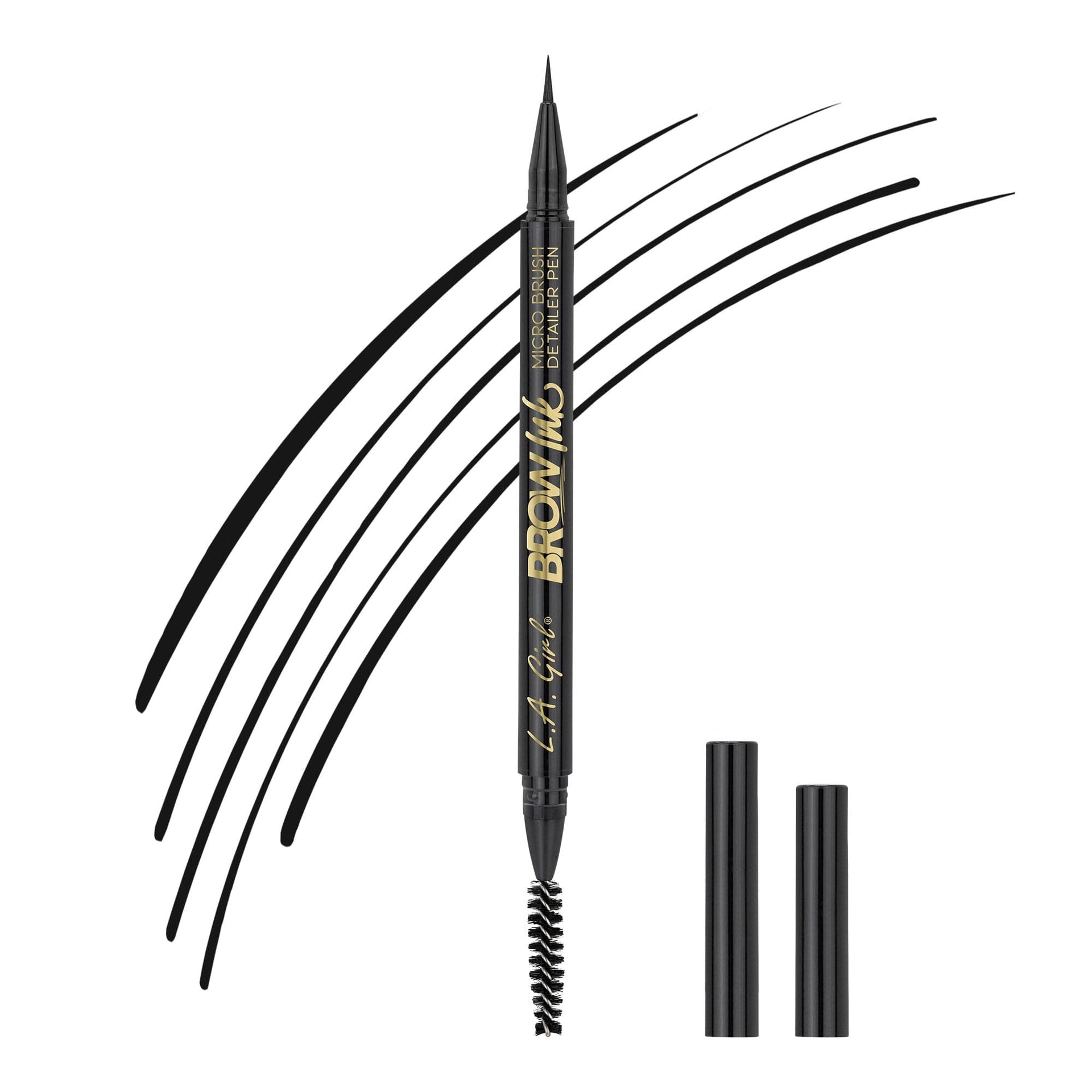 L.A.Girl Brow Ink Micro Brush Detailer Pen - GBP347 Soft Black thumbnail 1