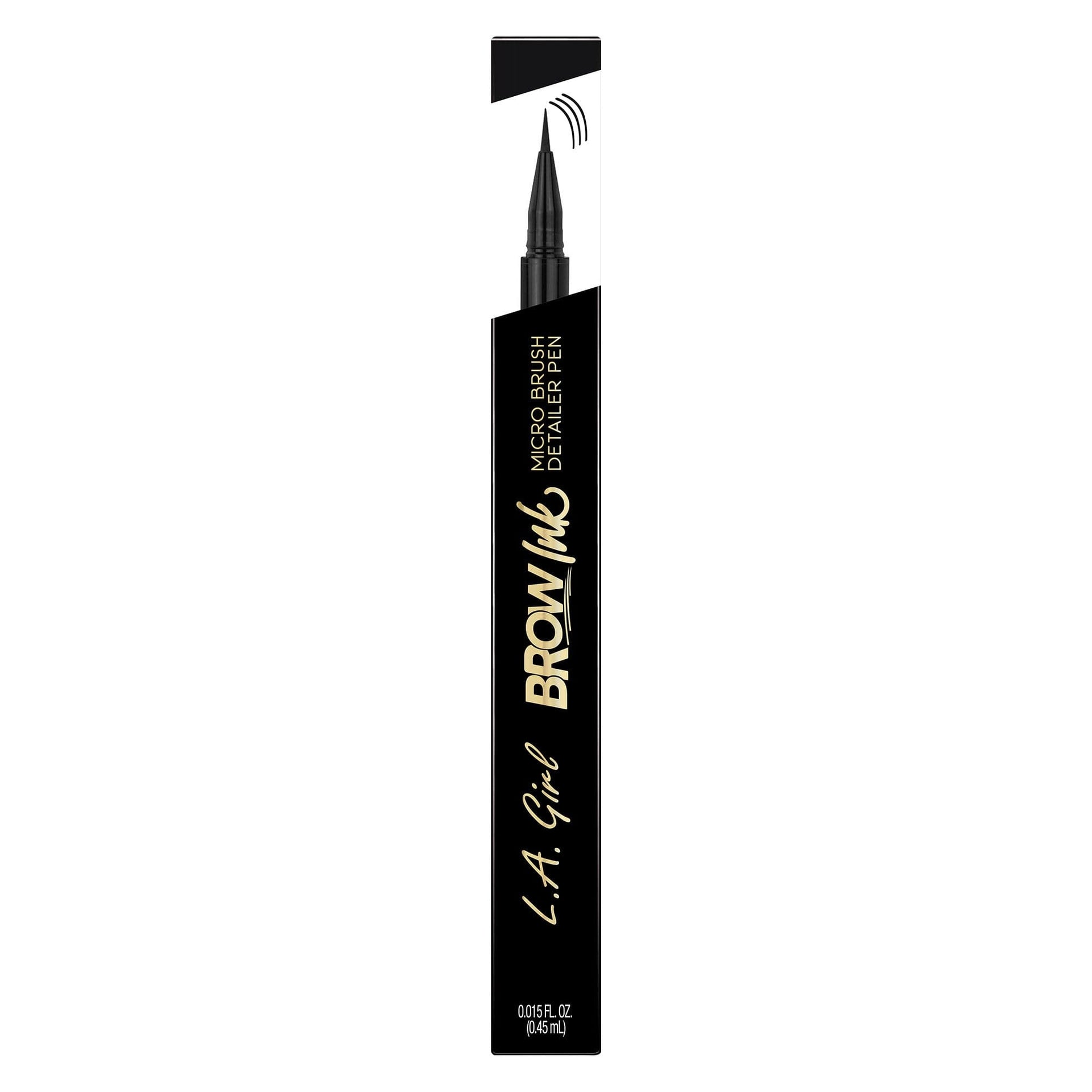 L.A.Girl Brow Ink Micro Brush Detailer Pen - GBP347 Soft Black thumbnail 5