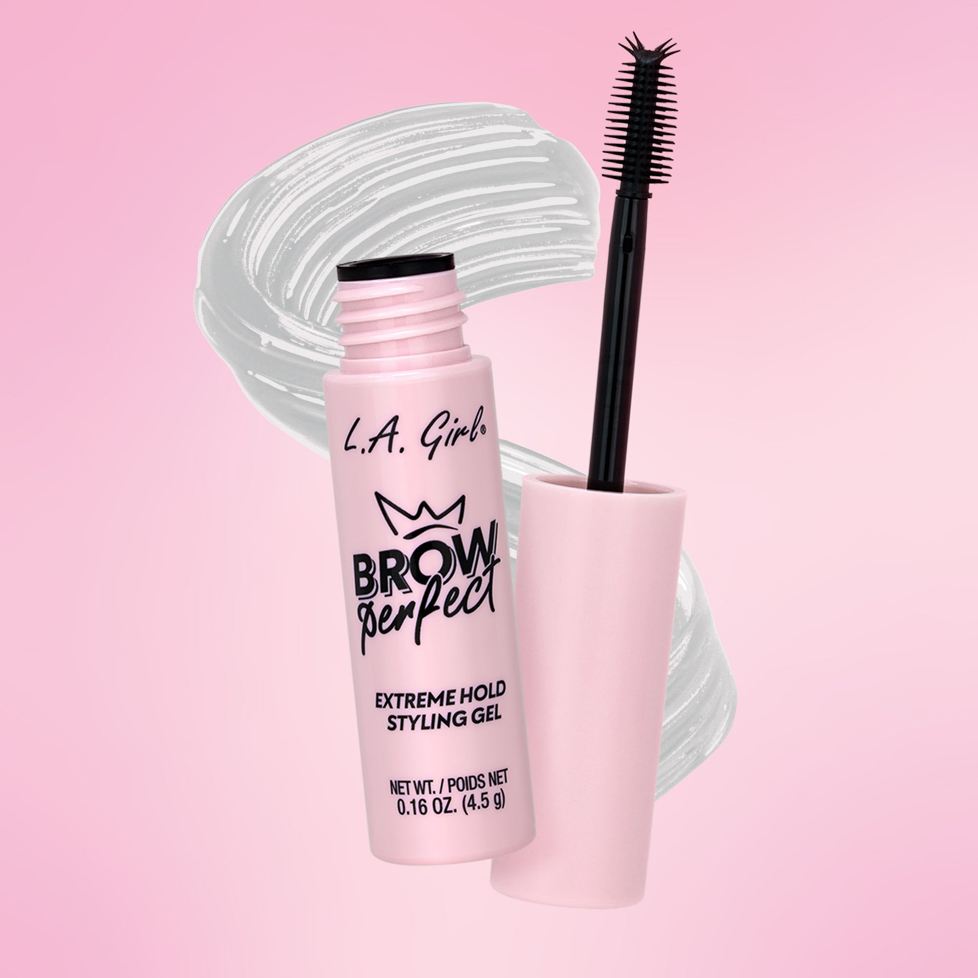 L.A.Girl Brow Perfect Extreme Hold Styling Gel - GBG389 Clear thumbnail 4