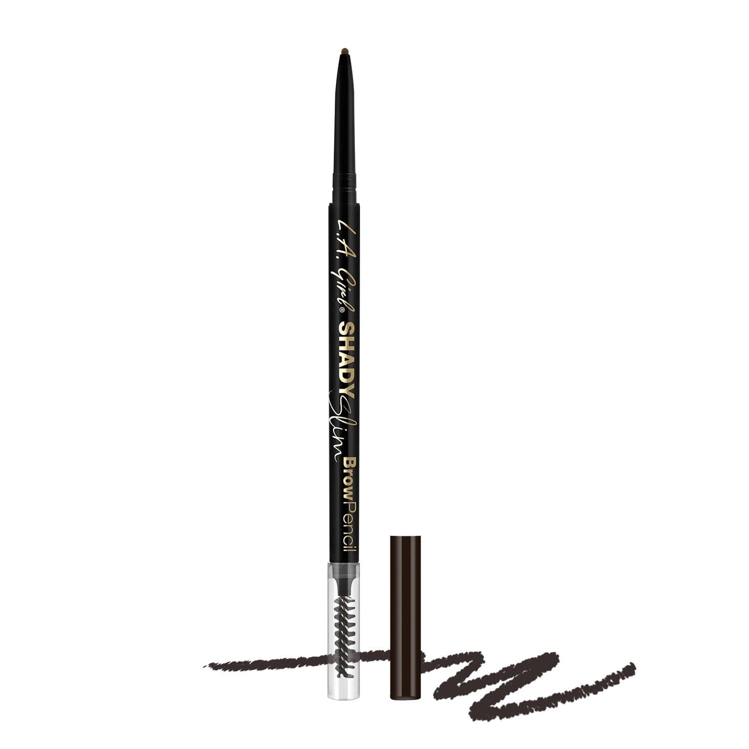 L.A.Girl Shady Slim Brow Pencil - GB359 Blackest Brown thumbnail 1