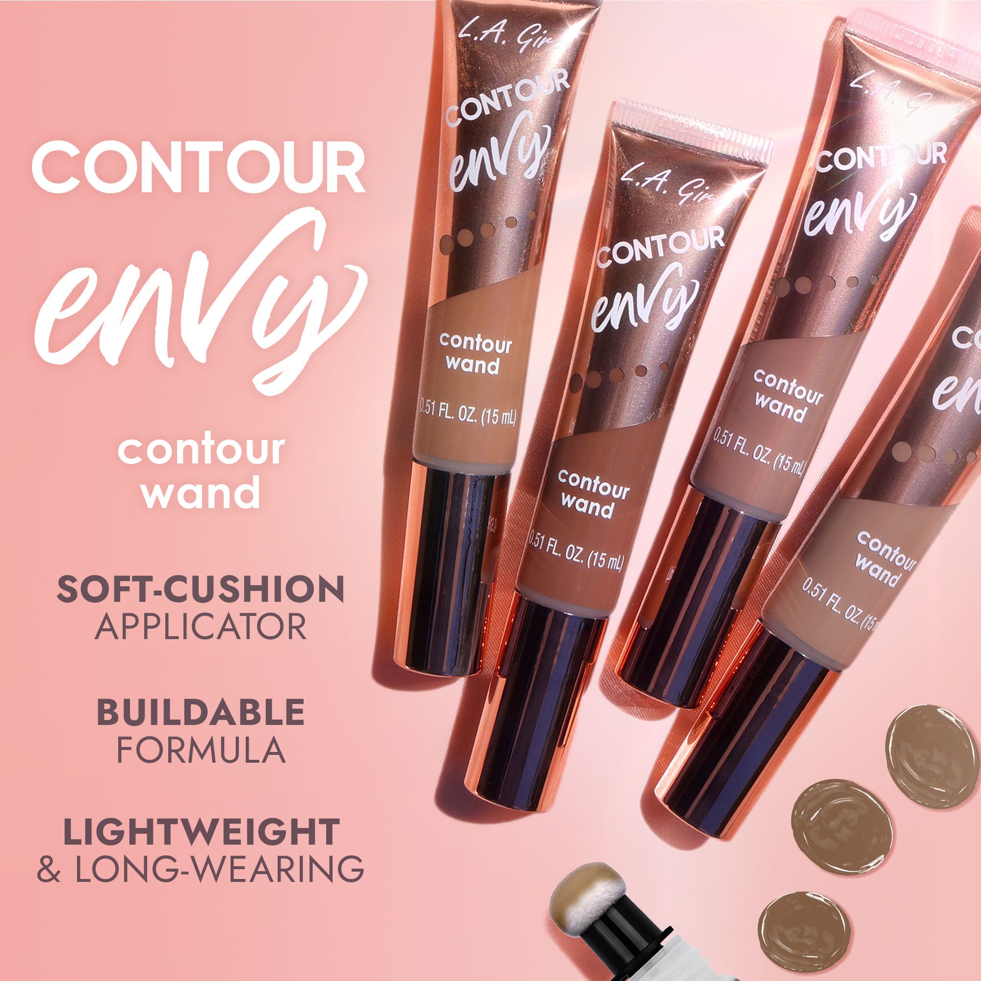 L.A.Girl Contour Envy Contour Wand - GBL598 Summer Nights thumbnail 2