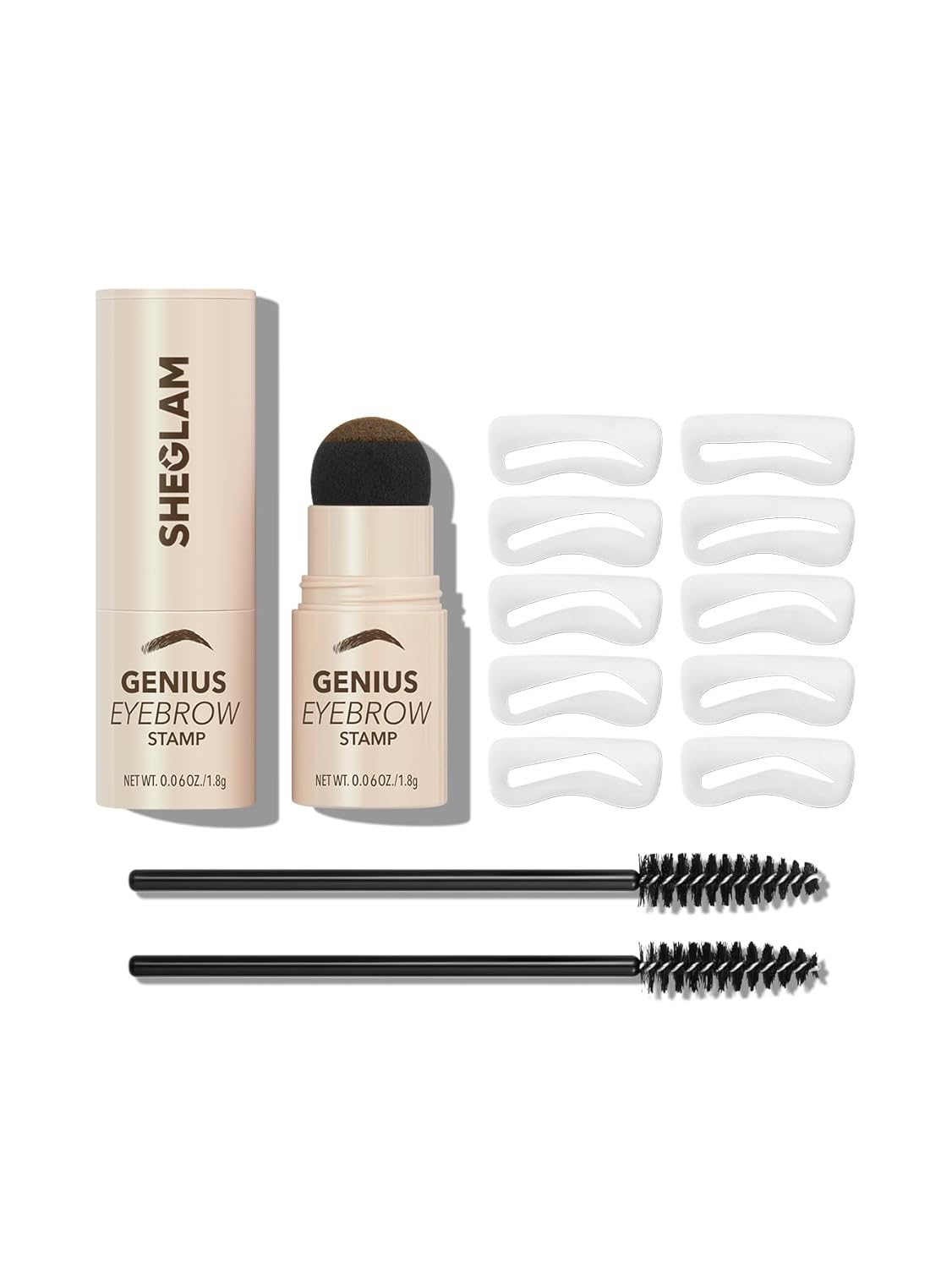 Sheglam Genius Eyebrow Stamp - Chocolate (1.8 g) thumbnail 1