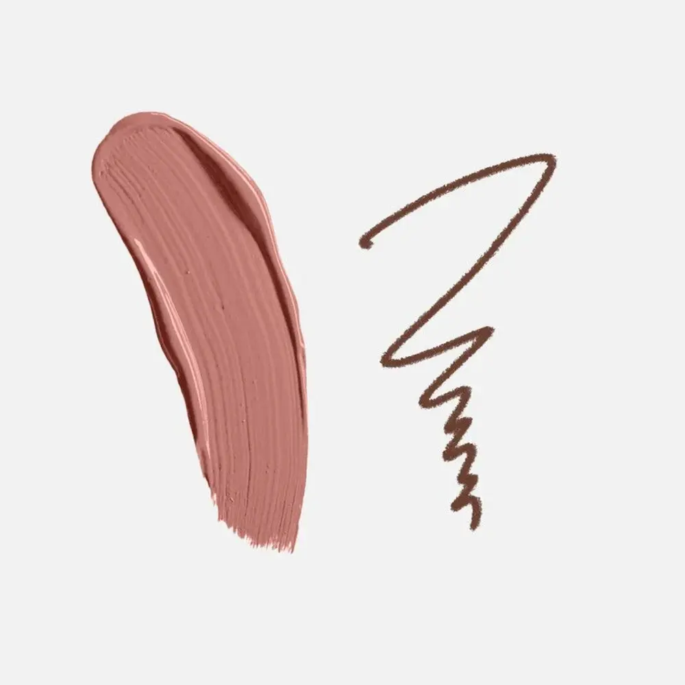 Sheglam Soft 90'S Glam Lip Liner And Lip Duo Set - Moody Taupe thumbnail 2