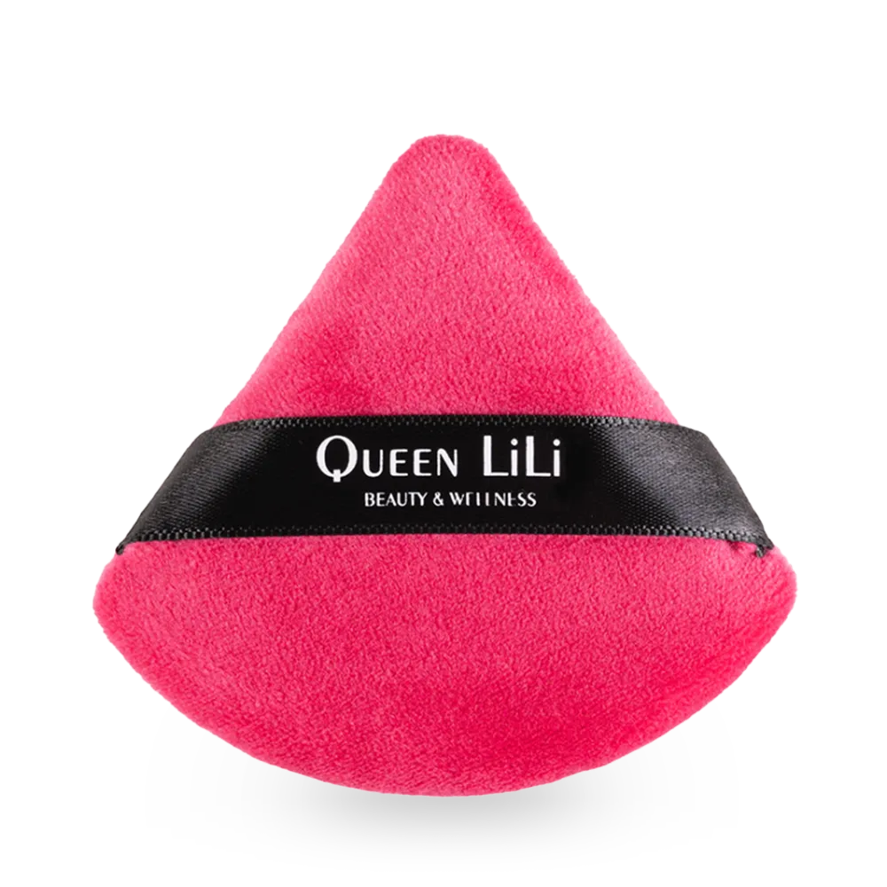 Queen LiLi Hot Pink Triangle Puff thumbnail 1