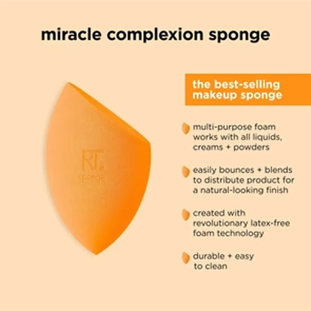 Real Techniques Miracle Complexion Sponge - 4 pcs thumbnail 4