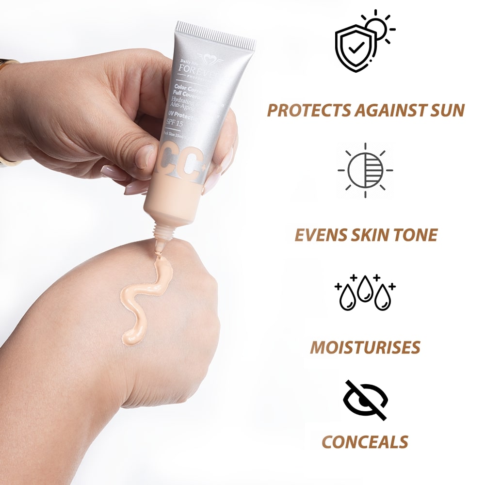 Daily Life Forever52 Color Correcting Full Coverage Cream SPF 15 - Truffle - 003 thumbnail 4