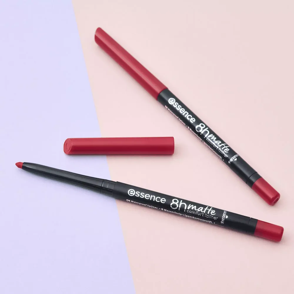 essence 8H Matte Comfort Lipliner - 07 - Classic Red thumbnail 4