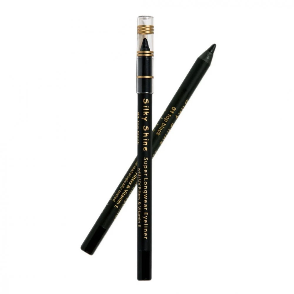 Silky Shine Super Longwear Eyeliner  - 01 Top Black thumbnail 1