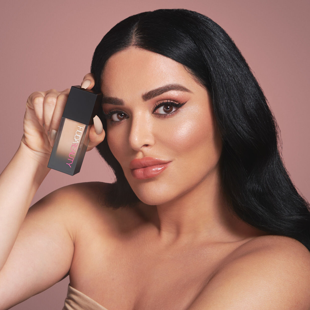 Huda Beauty #FauxFilter Luminous Matte Foundation - Apple Pie 255B thumbnail 2