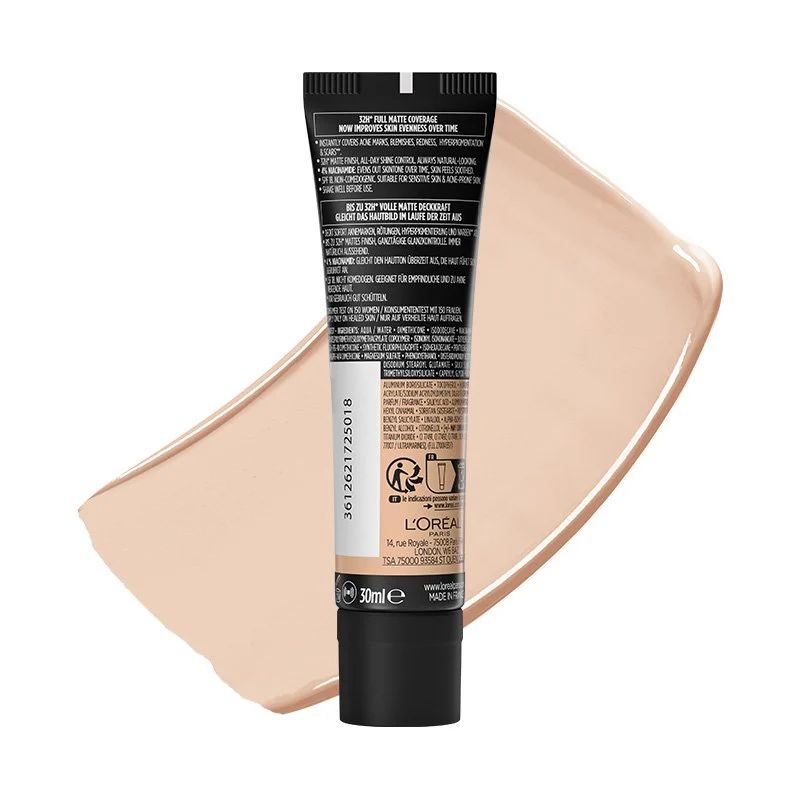 L’Oréal Paris Infallible 32H Matte Cover Foundation - 25 thumbnail 2