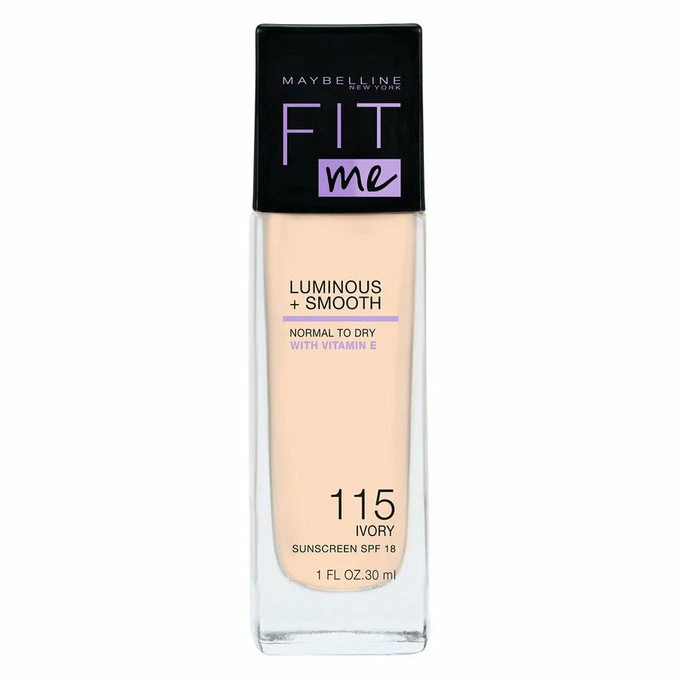Maybelline New York Fit Me Liquid Foundation SPF 18 - 115 Ivory thumbnail 1