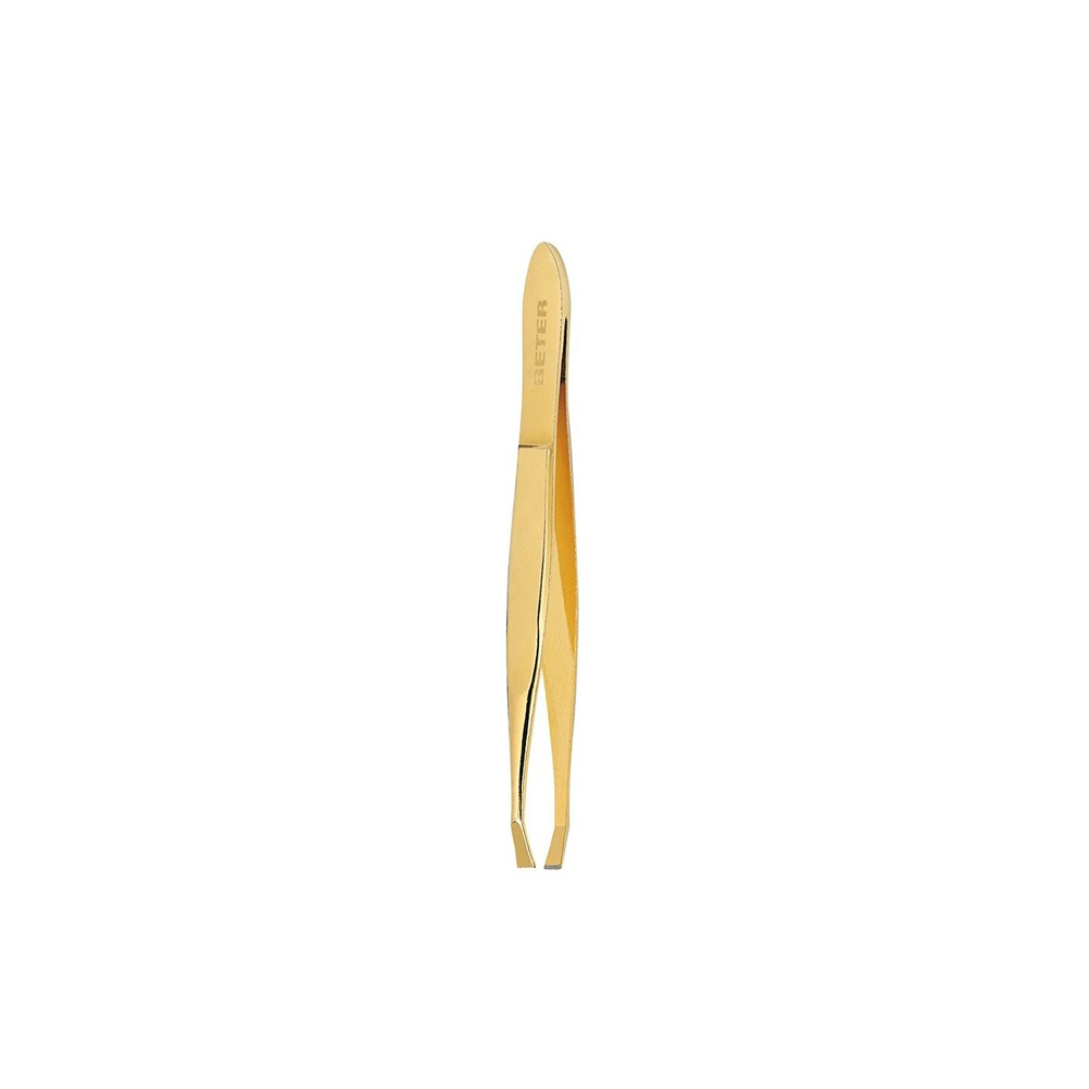 Beter Gilded Crab Tip Tweezers 24095 thumbnail 1