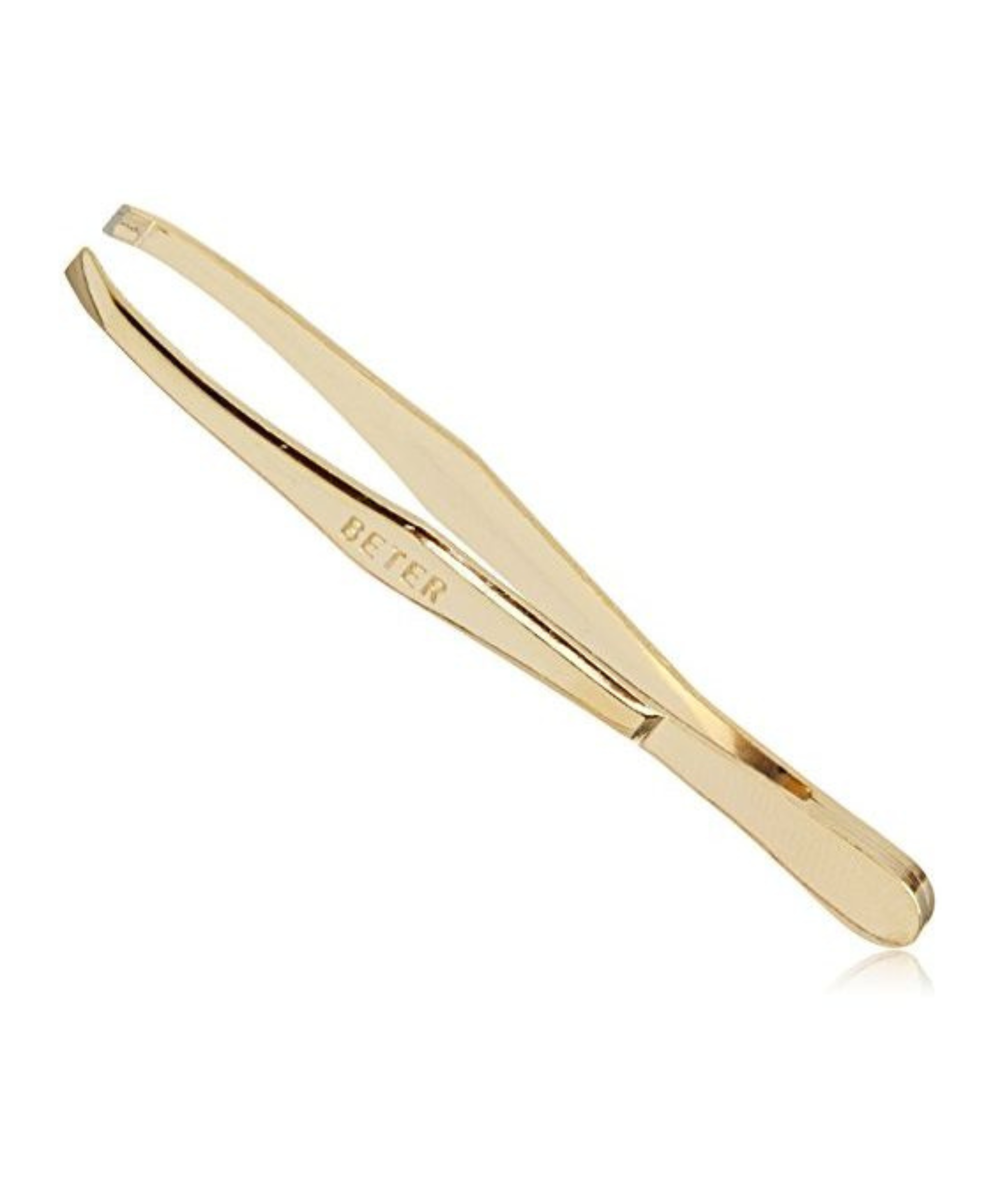Beter Gilded Crab Tip Tweezers 24095 thumbnail 2