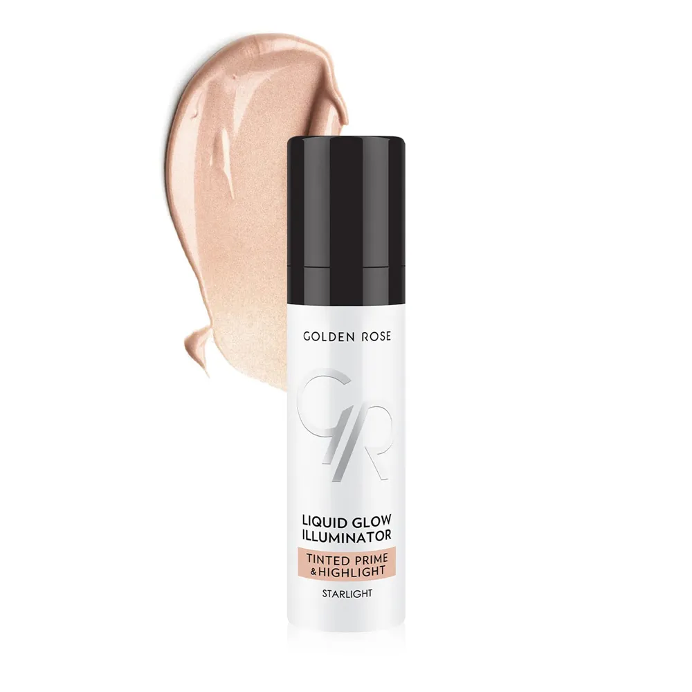 Golden Rose Liquid Glow Illuminator Tinted Prime & Highlight thumbnail 2