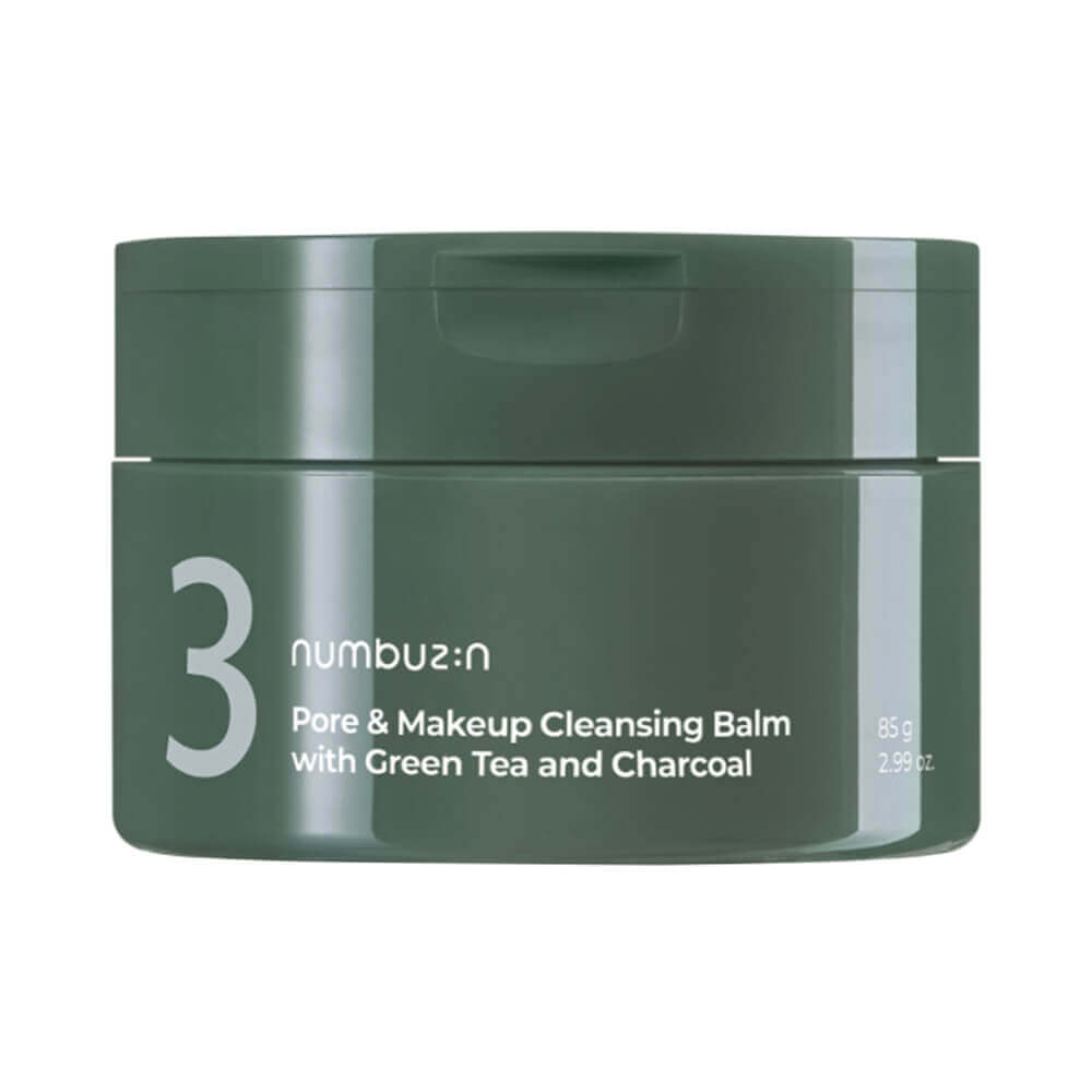 Numbuzin No.3 Pore & Makeup Cleansing Balm with Green Tea and Charcoal - 85 g thumbnail 1