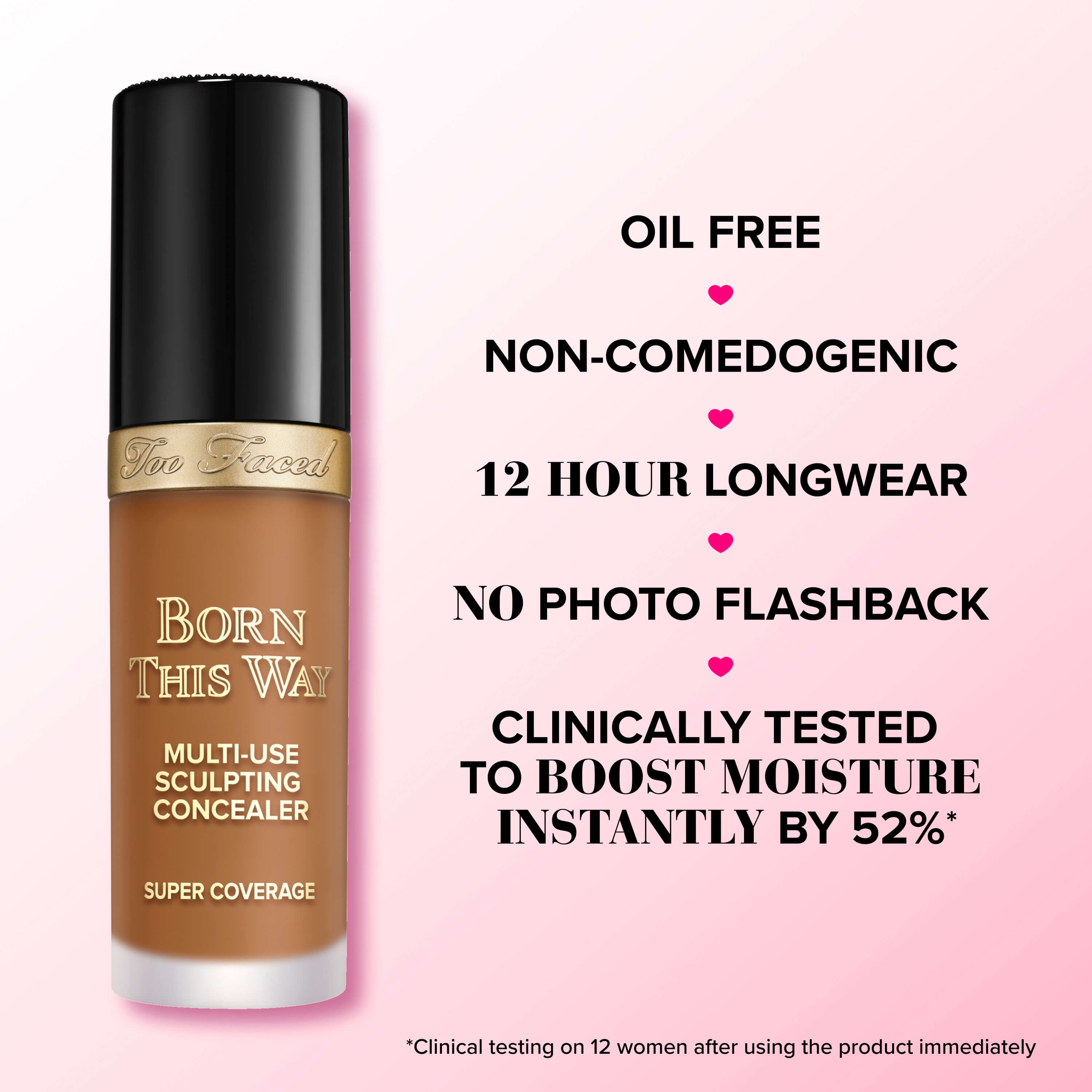 Too Faced Born This Way Super Coverage Multi-Use Concealer - Almond thumbnail 2